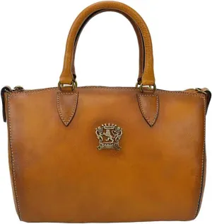 Pratesi Pontassieve leather handbag - B332/28 Bruce (Cognac)