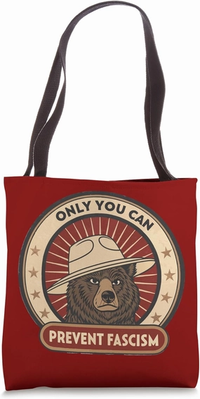 Prevent Facism - Defend Democracy - Proud USA Tote Bag