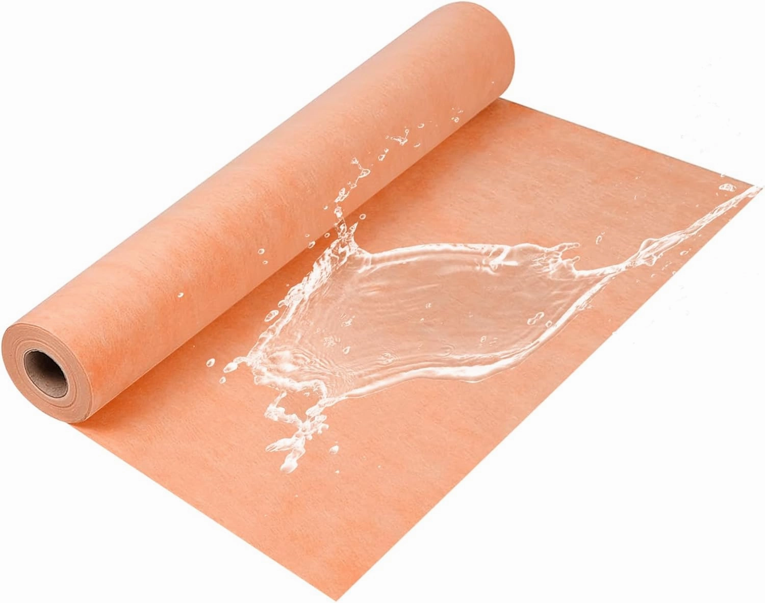 Professional Waterproof Membrane for Shower, 3.77ft x 29ft 108sq ft Underlayment Shower Membrane 20mils Thickness Waterproofing Polyethylene Fabric for Tiles, Shower Walls, Bathroom Floors