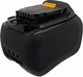 Protoco JB-79 Black Protective Cover Compatible With Dewalt 6.0 Flex DCB606 Battery