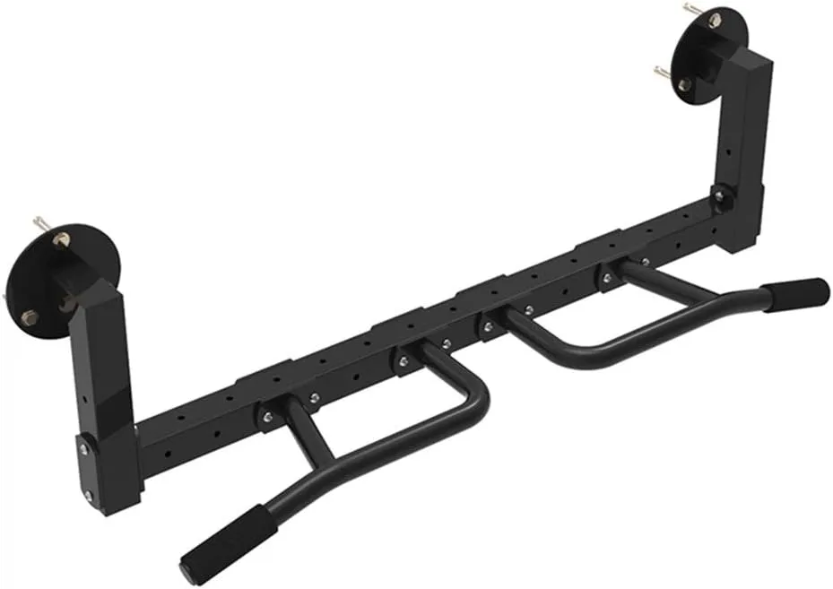 Pull-Up Bars Wall-Mounted Horizontal Bar, Cross Beam, Boxing Sandbag Resistance Belt Suspension Equipment, Adjustable Handle Position, Load 200Kg