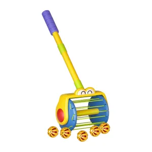 Push Along Walking Toys, Walking Toddlers Toy, Interactive Preschool Toddlers Push Toy, Baby Crawling for Walking, Vacuum Cleaner