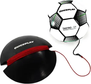 QUICKPLAY Replay Soccer Training Ball | Adjustable Bungee Elastic Training Ball with Base Weight