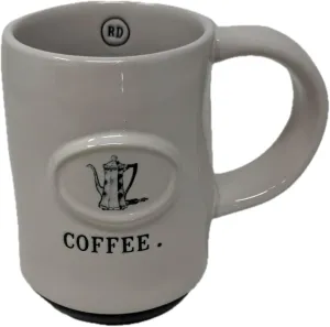 Rae Dunn by Magenta Coffee Mug - Different Coffee Designs (COFFEE. with Percolator)