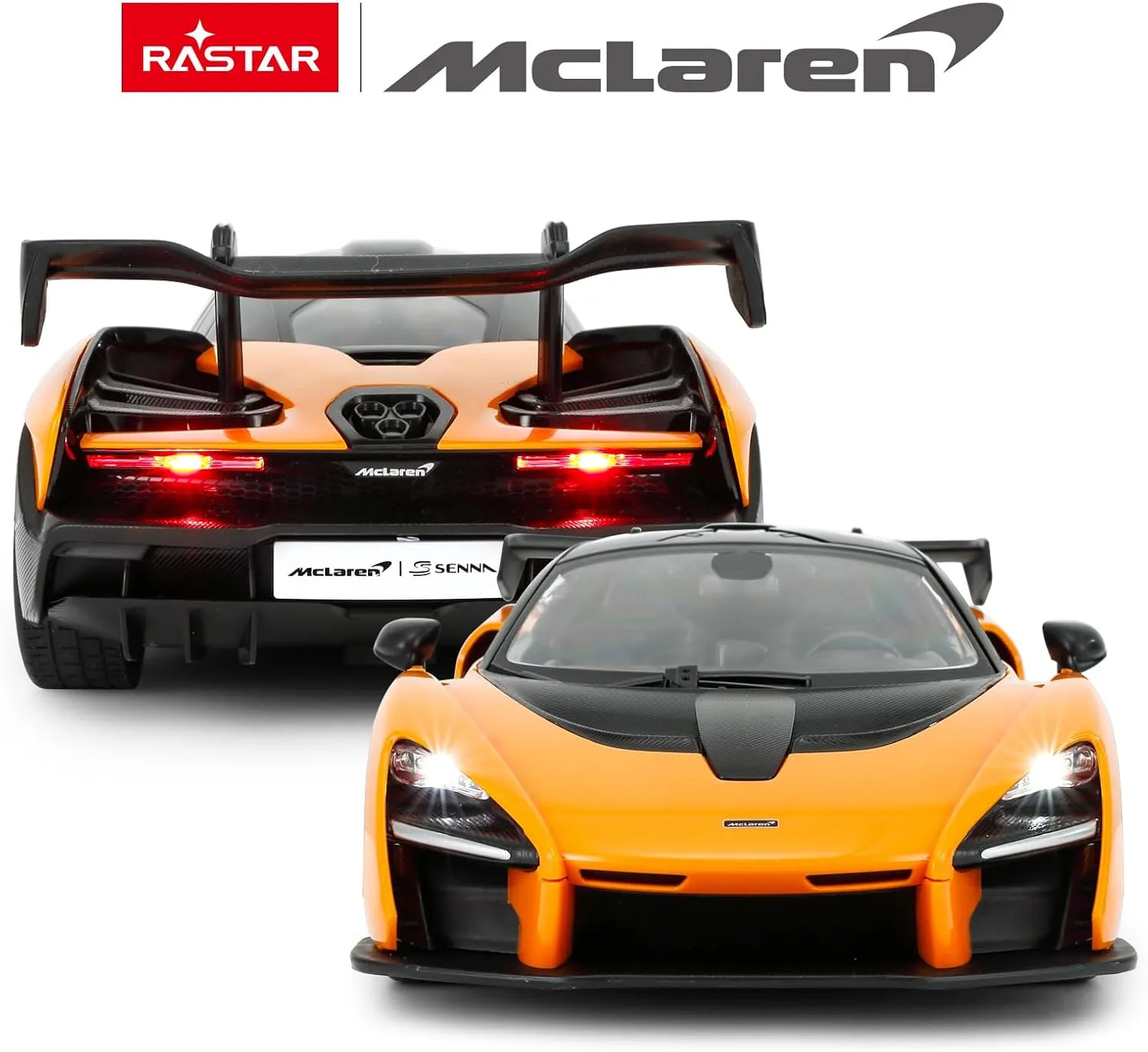 RASTAR 1/14 McLaren Senna Remote Control Car, Toy McLaren RC Car Doors Open