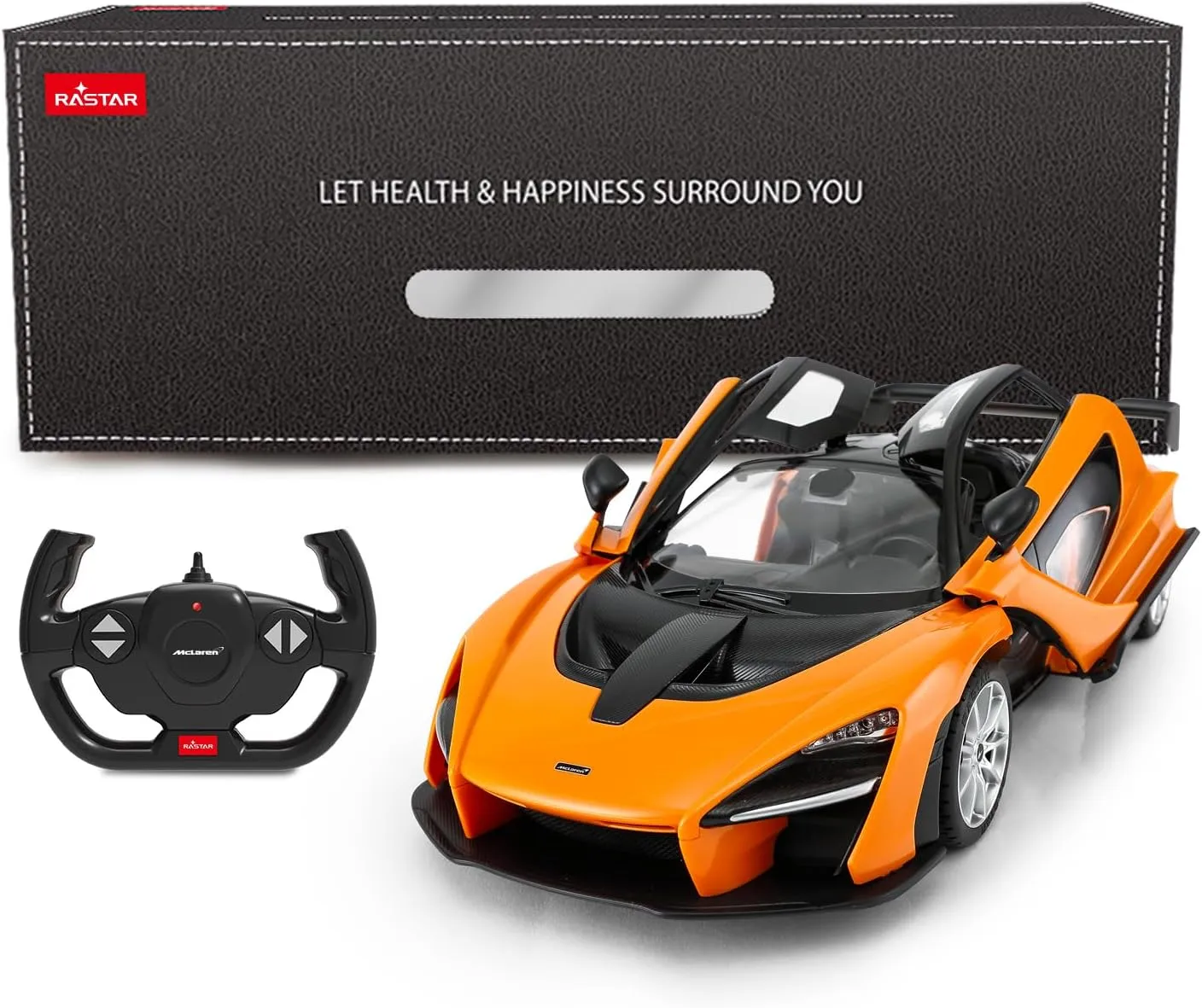RASTAR 1/14 McLaren Senna Remote Control Car, Toy McLaren RC Car Doors Open