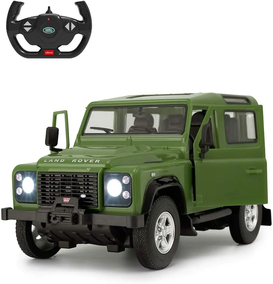 RASTAR Land Rover Defender RC Car, 1/14 Land Rover Remote Control Toy Model Car, Gifts for Dad