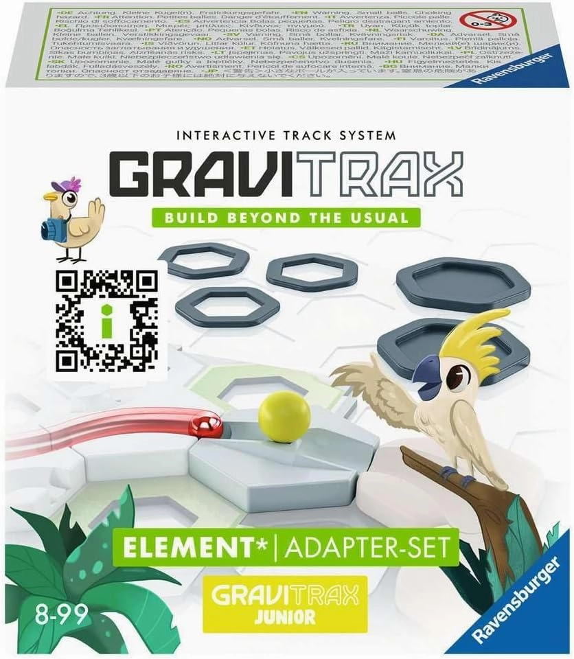 Ravensburger GraviTrax Element Adapter Set - Expandable Marble Run for Children, Interactive Marble Run, Educational Toy and Construction Toy from 8 Years