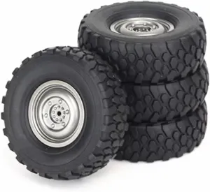 RC Car Accessories for Mn D90 for MN98 for MN99S for Wpl C14 C24 C34 B14 B24 for Ldrc P06 4pcs 72mm Soft Tire Wheel RC Car Upgrade Parts Accessories Replacement
