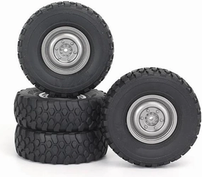 RC Car Parts for MN D90 for MN99S MN98 for WPL B14 B24 C14 C24 C34 for LDRC P06 72mm Soft Tire Wheel RC Car Upgrade Parts Replacement RC Car Accessories