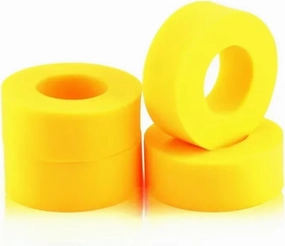 RC Upgrade Parts for Crawler for Axial for SCX10 90046 for TRX4 RC Yellow Green Soft TPE Foam 100-105mm 98-105mm 1.9" Wheel Tires(Yellow)