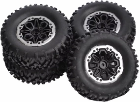 RC Upgrade Parts for MN D90 for MN98 for MN99S for WPL C14 C24 C34 B14 B24 for Ldrc P06 LD1297 LD1299 4pcs 64mm Soft Tire Wheel RC Car Upgrade Parts Accessories