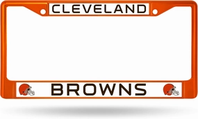 Rico Industries NFL Fan Shop Standard Chrome License Plate Frame