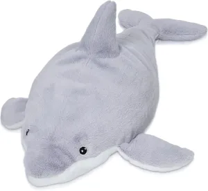Royal Brooks Microwavable Dolphin Plush for Anxiety, Bedtime & Cuddle Companion, Soreness & Pain Relief, Ocean Living Gift