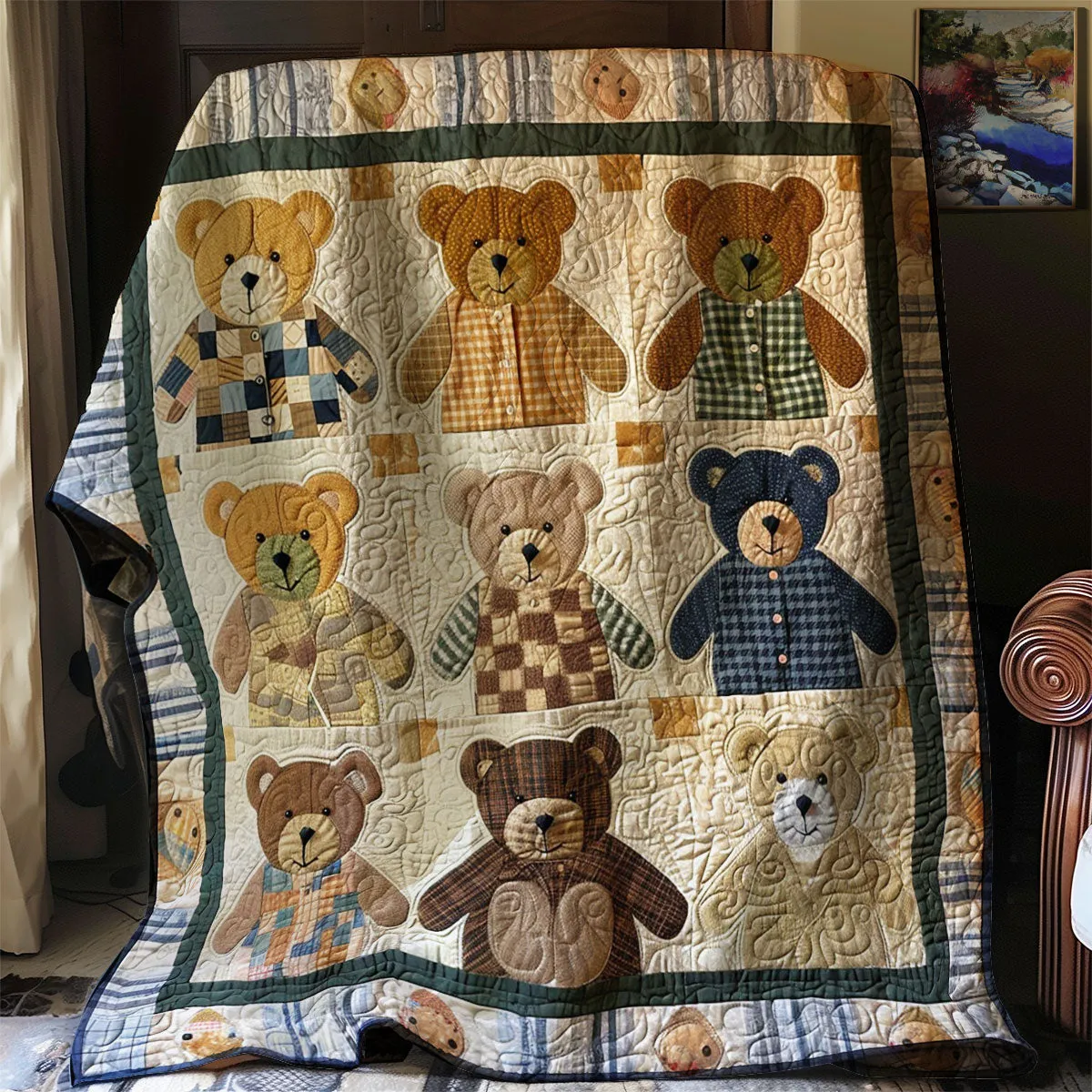 Rynx | Baby Bear Quilt