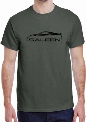 Saleen S1 Sports Car Classic Outline Design Tshirt