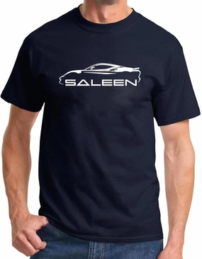 Saleen S1 Sports Car Classic Outline Design Tshirt