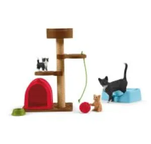 Schleich Playtime for cute cats