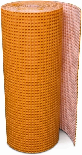 Schluter Ditra-XL Uncoupling and Waterproofing Membrane for Ceramic and Stone Tile Application - Quick Installation, Made of Polyethylene, 7mm Thickness, 175 Square Feet - DITRA-XL/175