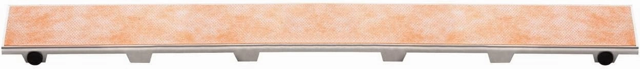 Schluter Kerdi-Line Frameless Tileable Grate Assembly for Ceramic & Stone Tiles - Use with Off-Set Outlet Channel Body - Tile Design, 32" Length - KL1DROE80