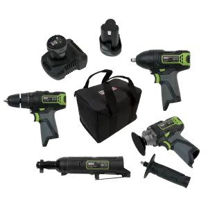 Sealey 4 x SV10.8 Series Cordless Combo Kit 10.8V