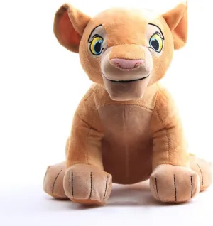 Secret Castle Lion Plush Baby Lion Toy, Lifelike Animal Stuffed for Kids, Family Christmas Gifts - 28 cm Height, Brown