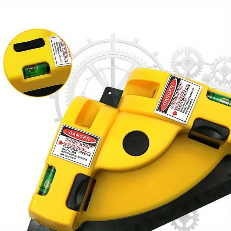 Self-Leveling 90° Laser Level Tool