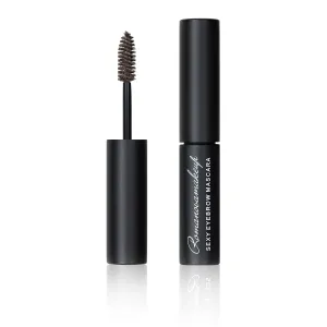 Sexy Eyebrow Mascara ASH BROWN. Smudge Free, Long lasting, Non sticky, Ultra Fine, Fuller & Natural Looking Brows Makeup Brow Defining by Romanovamakeup for All Day Eyebrows Light and Dark Brown Hair.