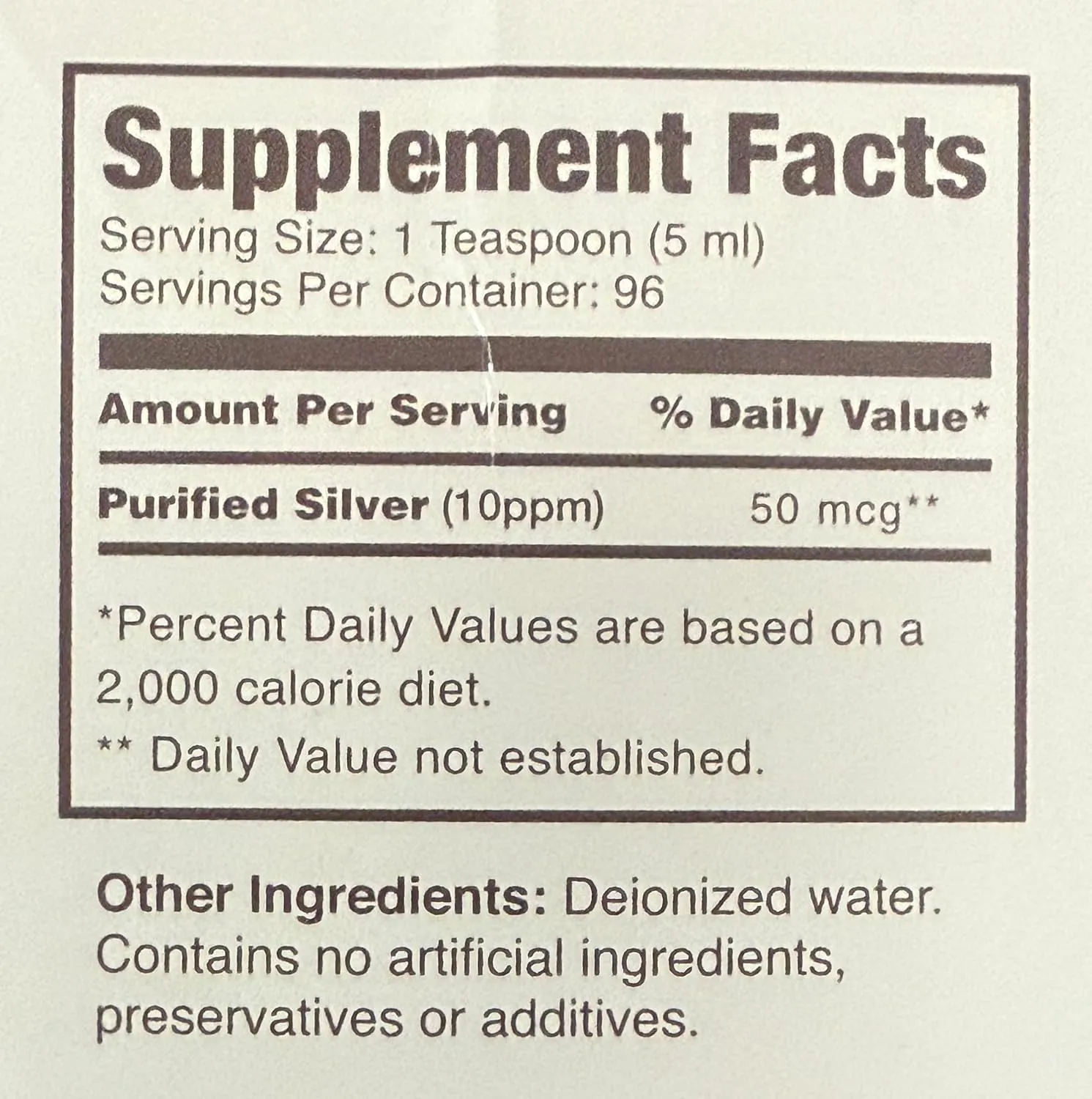 Silver Biotics Colloidal Nano SilverSol Ag₄O₄ 10 PPM Immune Support | Bio-Hacking Immune Building Natural Support | 16 Fl Oz