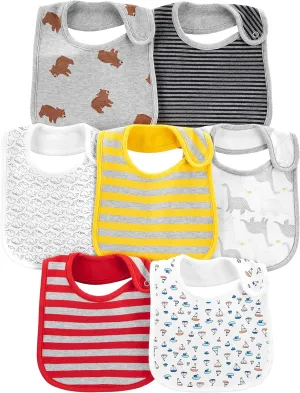 Simple Joys by Carter's Baby 7-Pack Teething Bibs
