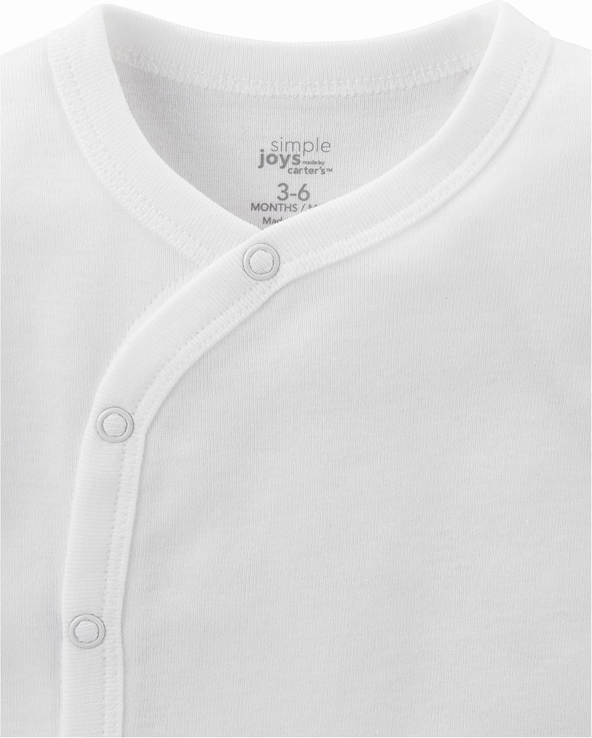 Simple Joys by Carter's Baby 5-Pack Side-snap Long-Sleeve Shirt