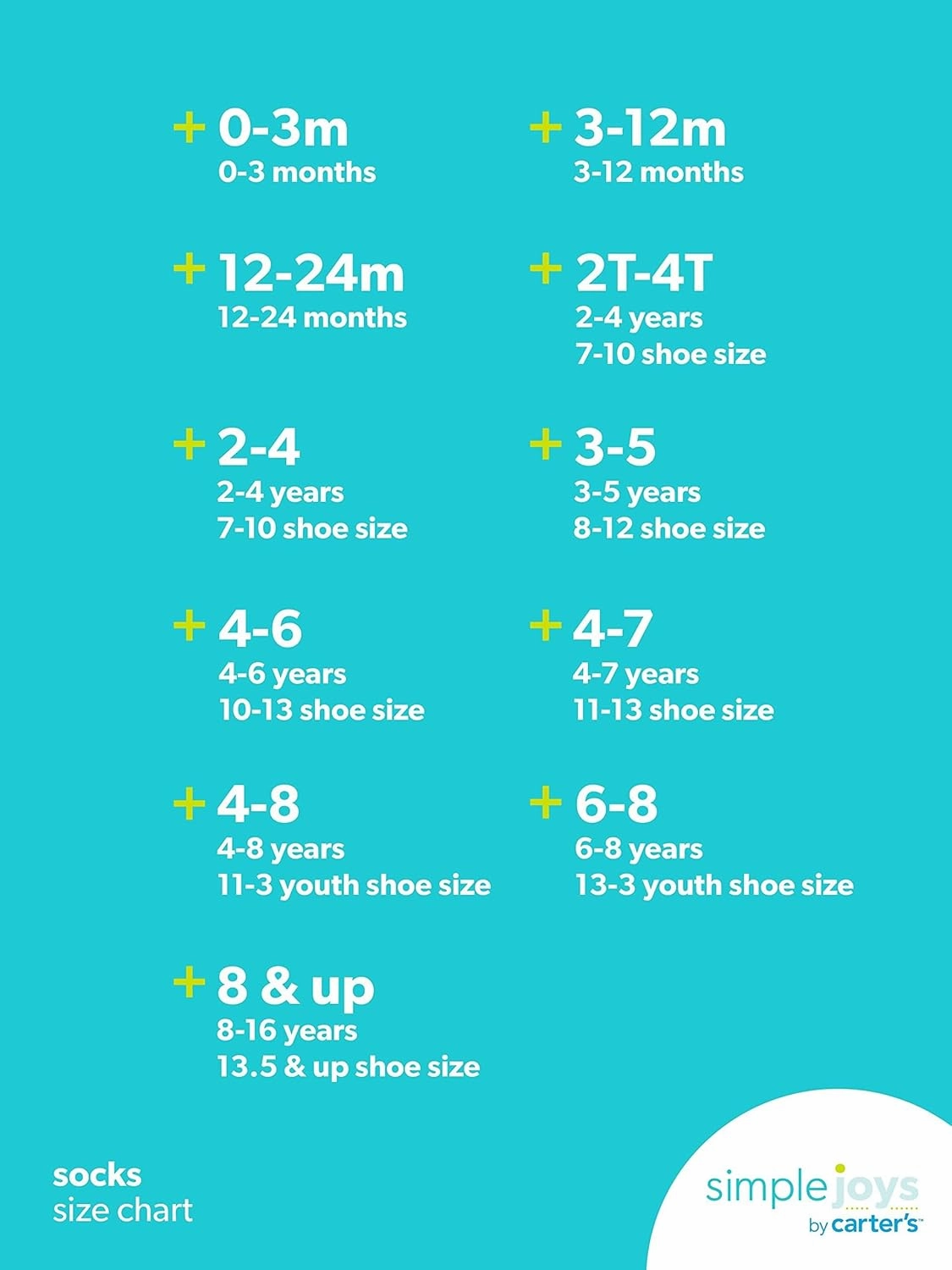 Simple Joys by Carter's Baby Boys' 12-Pack Socks