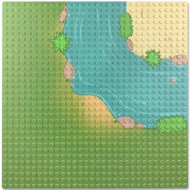Sluban | Building Base Plates - River Bend