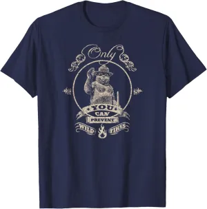 Smokey Bear Smokey Arabesque Version 2 T-Shirt