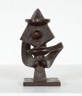 SOREL ETROG "KNIGHT" BRONZE, 1959