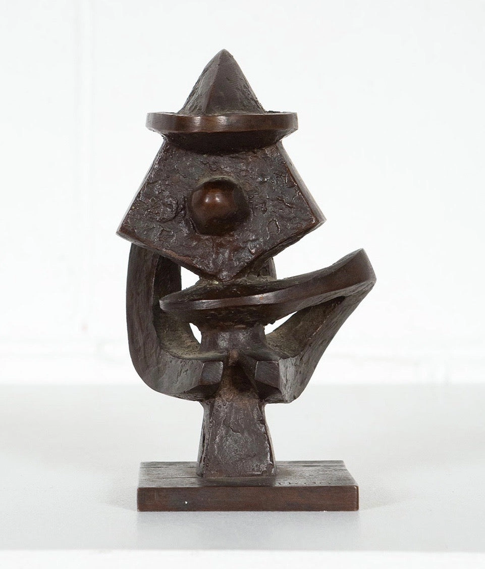 SOREL ETROG "KNIGHT" BRONZE, 1959