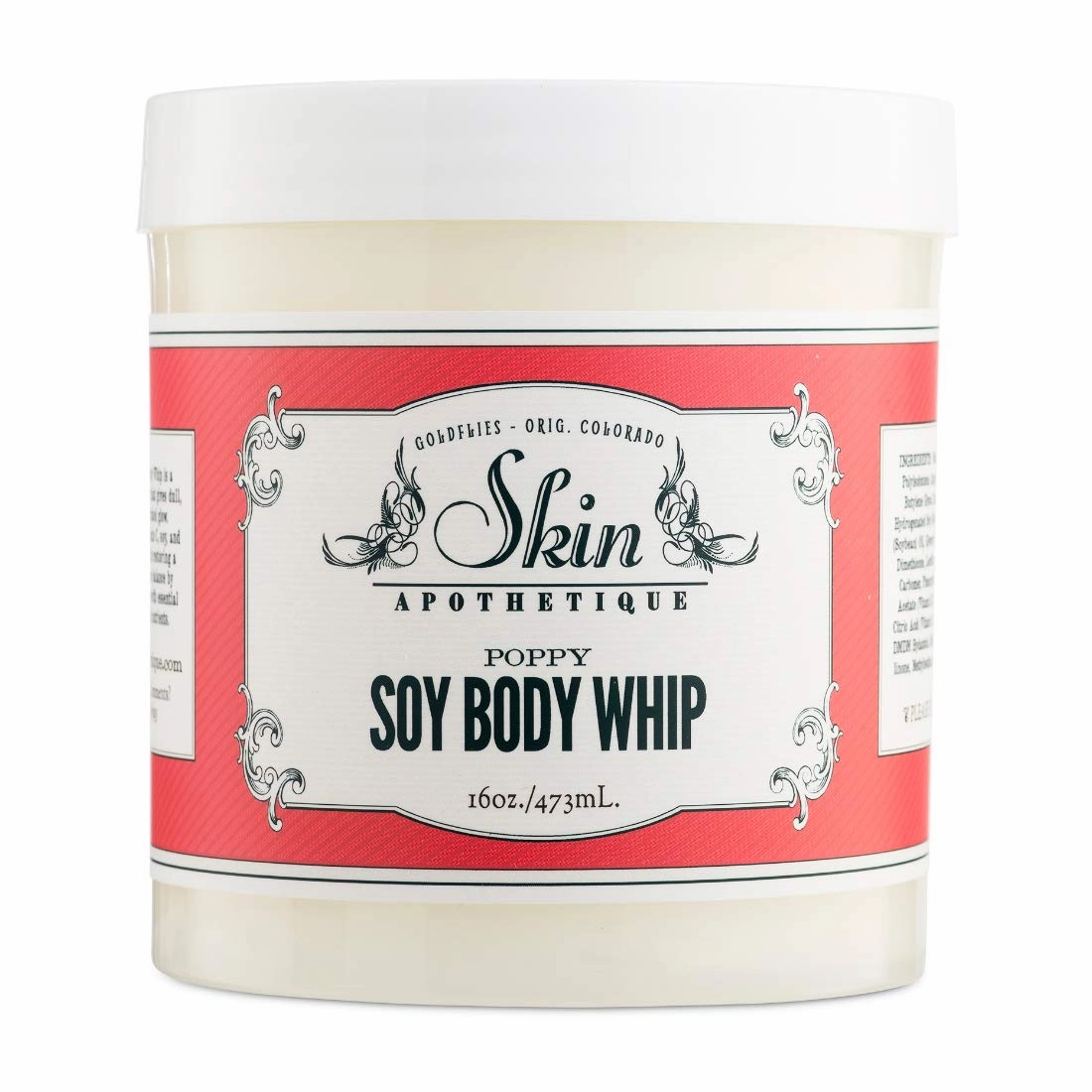 Soy Body Whip, 16 ounce, Poppy