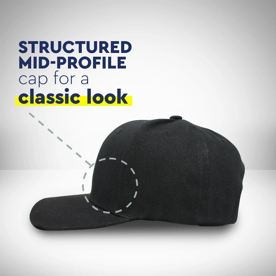 Speedy Pros Baseball Caps for Men & Women Embroidered Security Gold Embroidery Ladies & Men Baseball Hats Acrylic