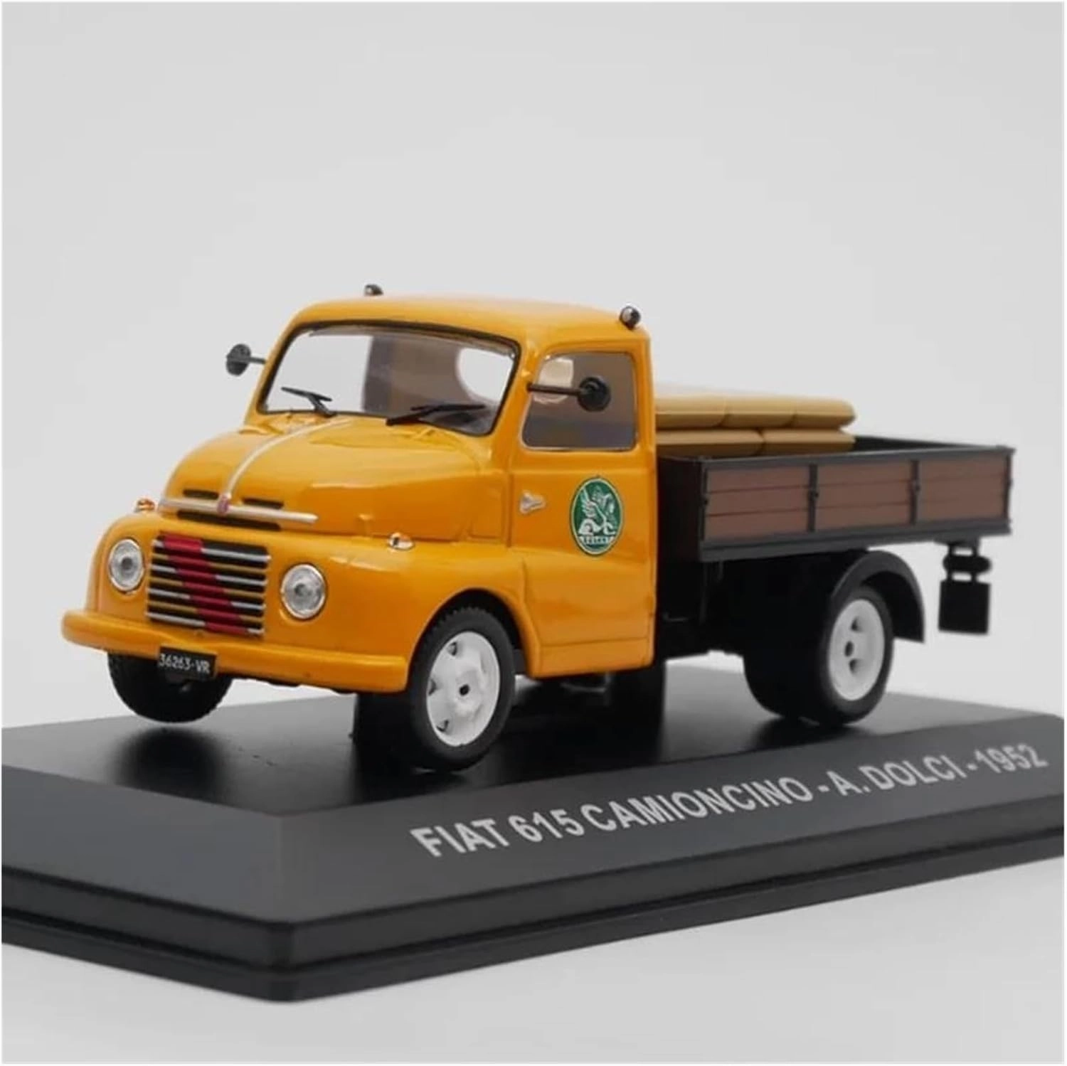 Sports car Metal Model 1:43 for 615 CAMIONCINO 1952 Mini Truck Car Model Toy Metal Car Simulation Display Collection Decoration Hobby for Home Décor
