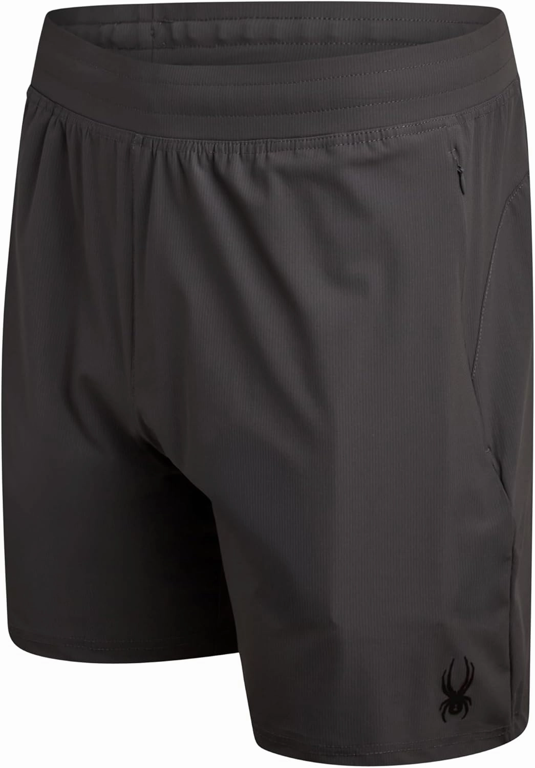 Spyder Men's Gym Shorts - Nylon Stretch 7'' Knit Active Workout Shorts with Zipper Pockets for Running, Hiking (Sizes: S-XL)
