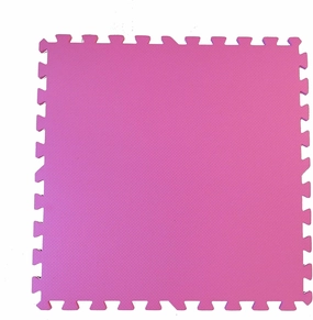 Square Brands Interlocking Gym Floor Tiles - Puzzle Foam Mats for Home Gym | MMA | 3/8