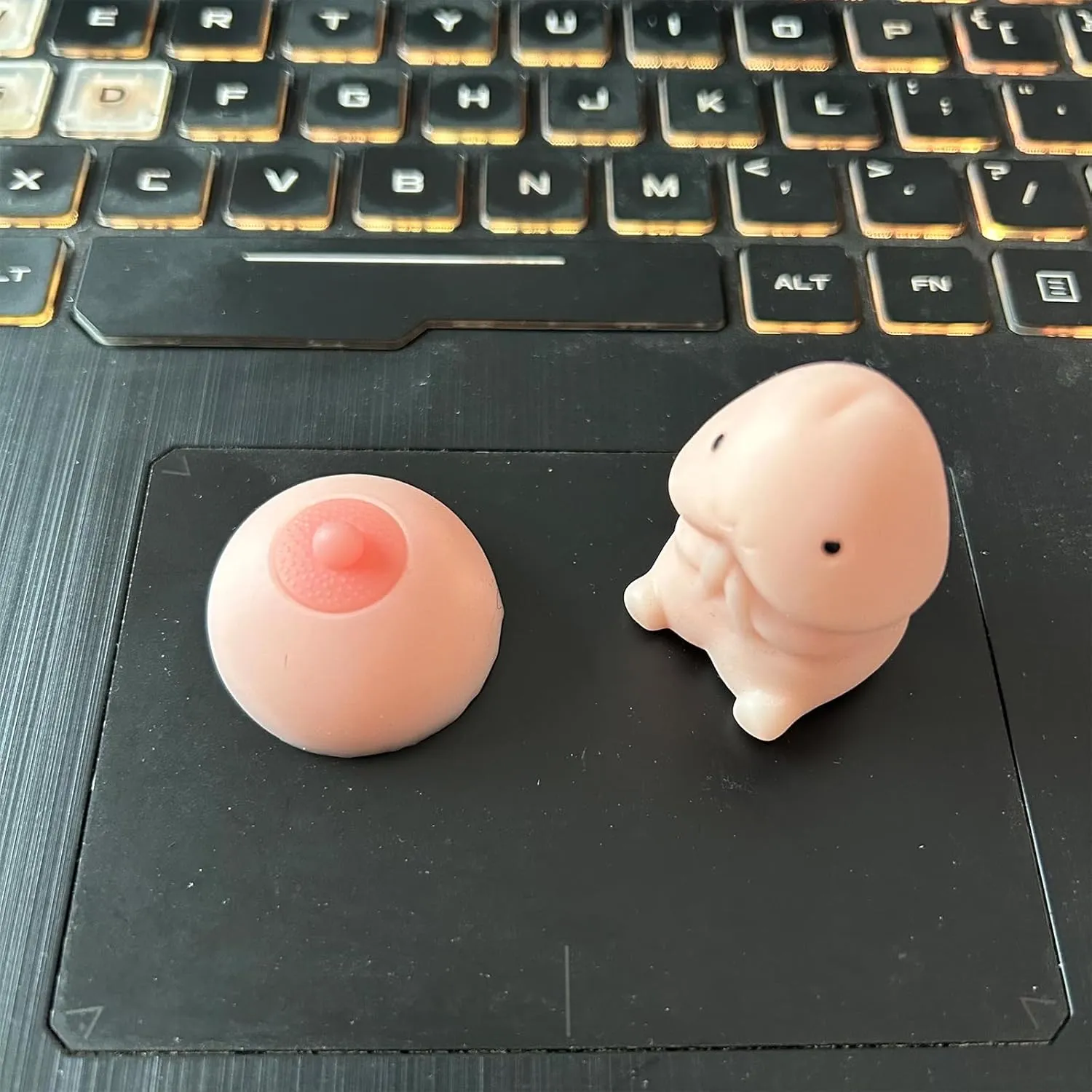 Squishies Mochi Squishy Toys Ding Ding Squishies Cute Cartoon Dingding Toy Mini Kawaii Squishy Squeeze Stress Relief Toys Stress Relief Toys for Adults Anti Stress Ball (20PCS)