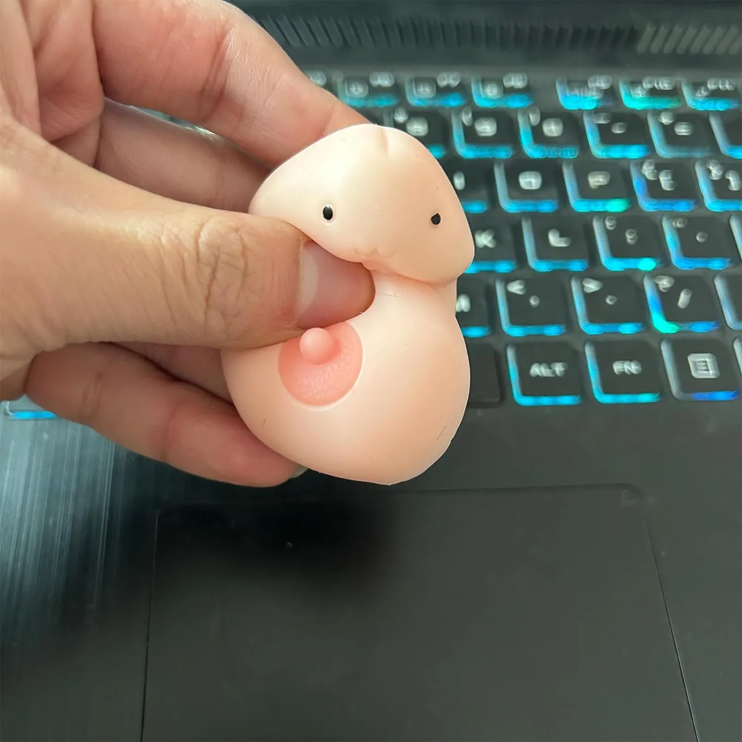 Squishies Mochi Squishy Toys Ding Ding Squishies Cute Cartoon Dingding Toy Mini Kawaii Squishy Squeeze Stress Relief Toys Stress Relief Toys for Adults Anti Stress Ball (20PCS)