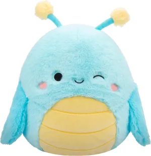 Squishmallows FuzzAMallows Plush Toy Giles the Grasshopper 30 cm - Rare Exclusive Original 2024