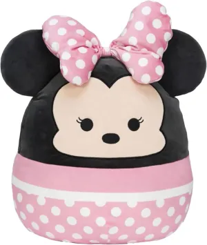 Squishmallows Official Kellytoy Disney Characters Squishy Soft Stuffed Plush Toy Animal 5” inch (Minnie Mouse)