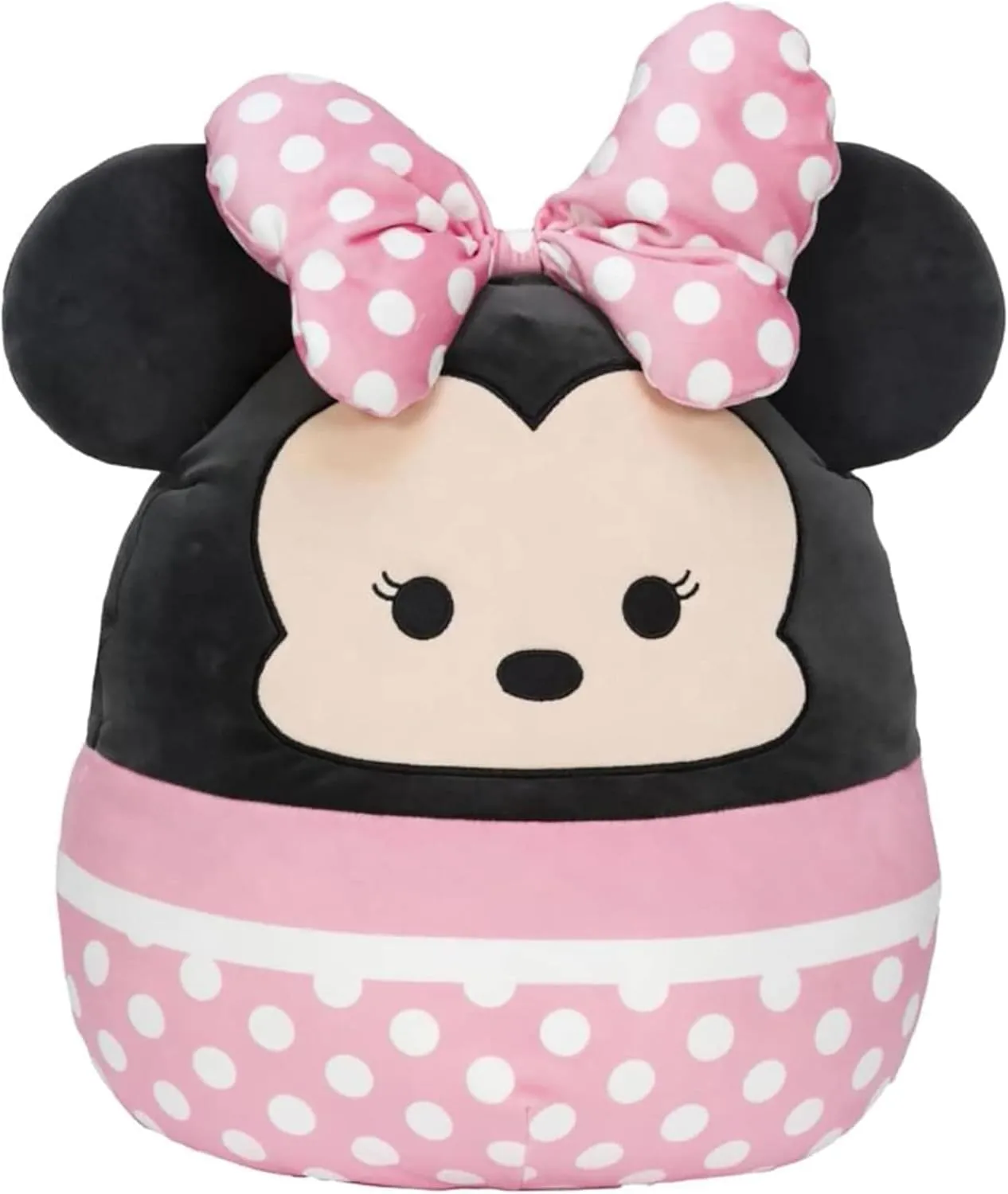 Squishmallows Official Kellytoy Disney Characters Squishy Soft Stuffed Plush Toy Animal 5” inch (Minnie Mouse)