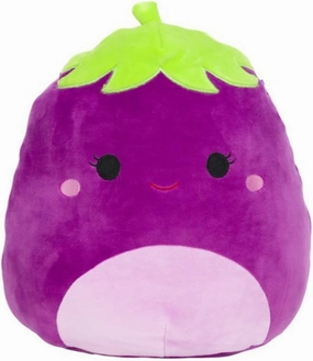 Squishmallows Official Kellytoy 12" Glena The Eggplant - Ultrasoft Stuffed Veggie Plush Toy