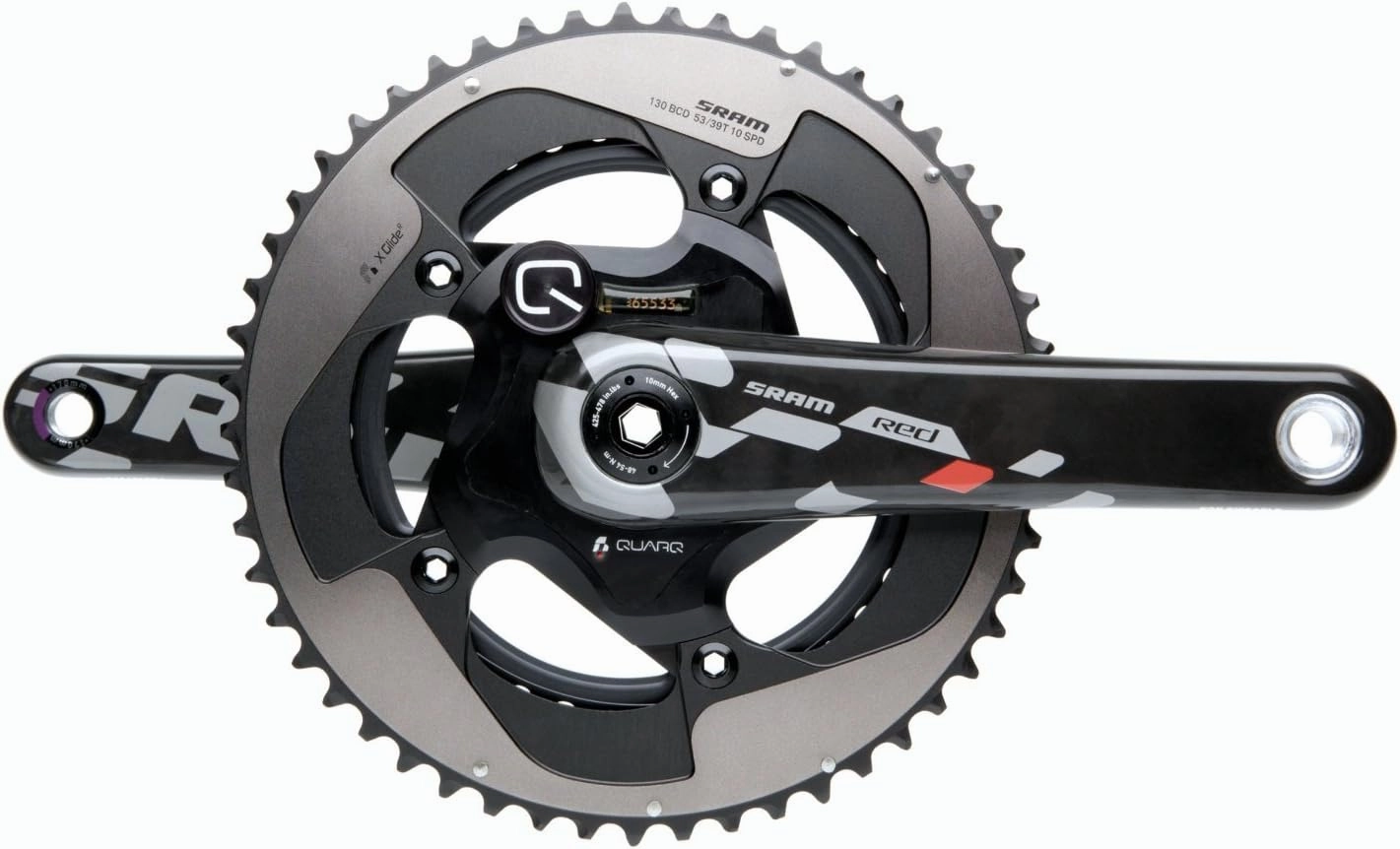 SRAM Red Quarq Road Crankset (177.5-mm 50/34T BB30)