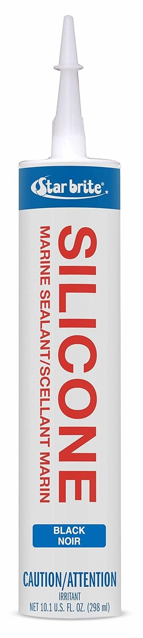 STAR BRITE Silicone Sealant Black 10.3 OZ. (082123)