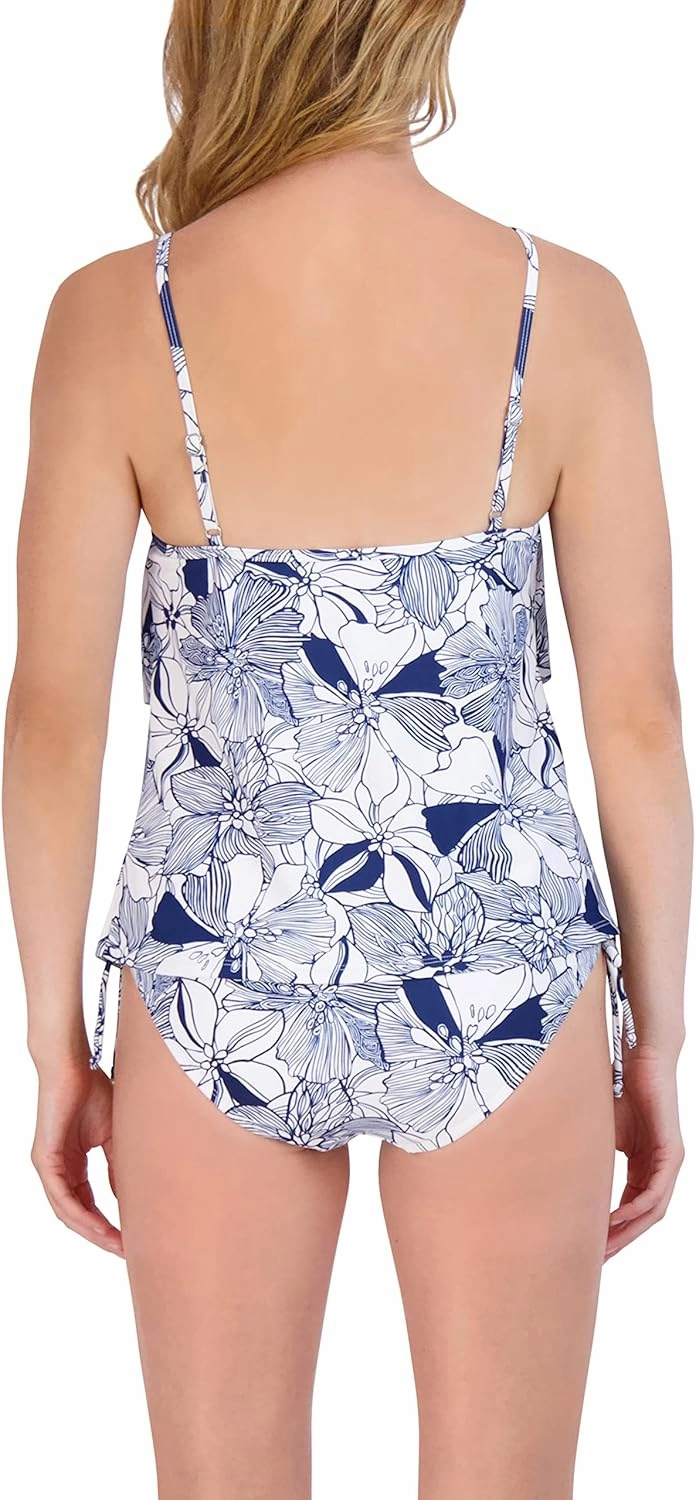 Stella Parker Women's Tankini Quick Dry, Tummy Control, 2 Piece Swimsuit Set, Adjustable, Bathing Suits